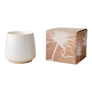 White Sandalwood Ceramic Candle