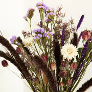 wildflowers violet dried flower bouquet- From Victoria Shop