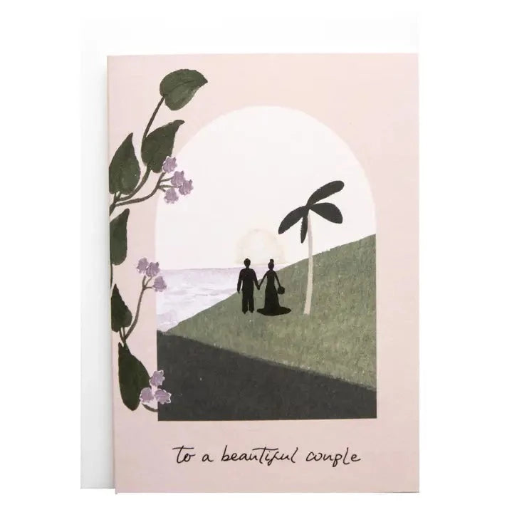 A Beautiful Couple Greeting Card