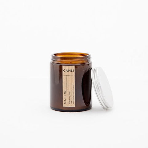Cahm Amber Jar candle- Toscana fragrance 