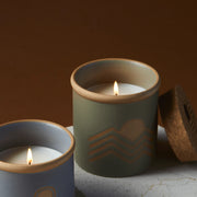 Dune Ceramic Eucalyptus & Santal Candle