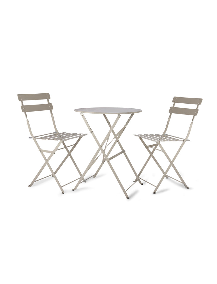 Bistro Set - 2 Chairs & Table in Clay