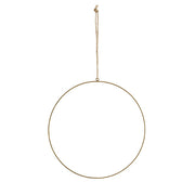Hanging brass decoration hoop -30cm - From Victoria Shop