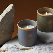 Saltwater Suede Candle from Dune in Ceramic container
