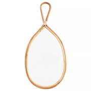 Oval Mirror with Bamboo Frame - from victoria shop