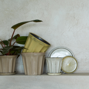 Felina Stoneware Plant Pot (3 sizes) White