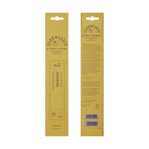 Jasmine Herb & Earth Bamboo Incense