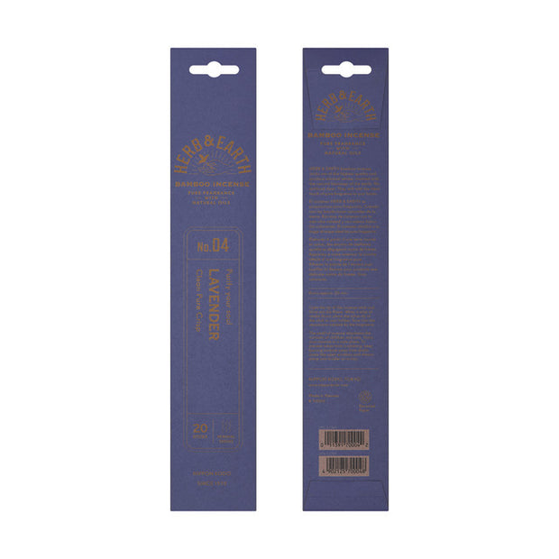 Lavender Herb & Earth Bamboo Incense