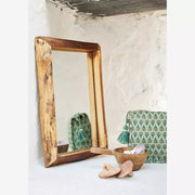 Mirror with wooden frame, 30x45cm