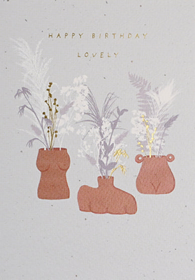 'Happy Birthday Lovely' Greeting Card